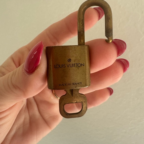 Louis Vuitton Vintage Gold Padlock - Picture 1 of 5